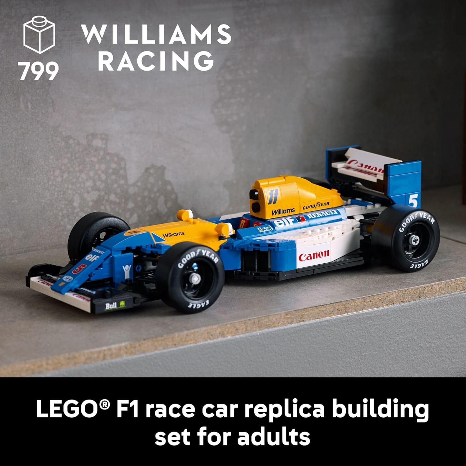 Lego Icons Williams Nigel Mansell