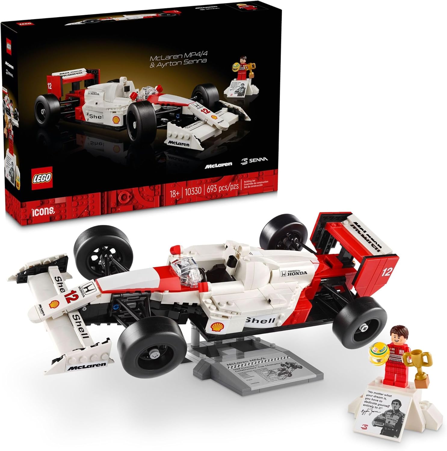 Lego ICOS McLaren Senna 1988