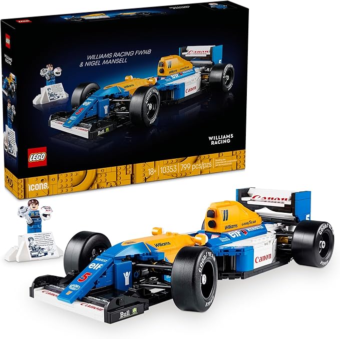 Lego Icons Williams Nigel Mansell
